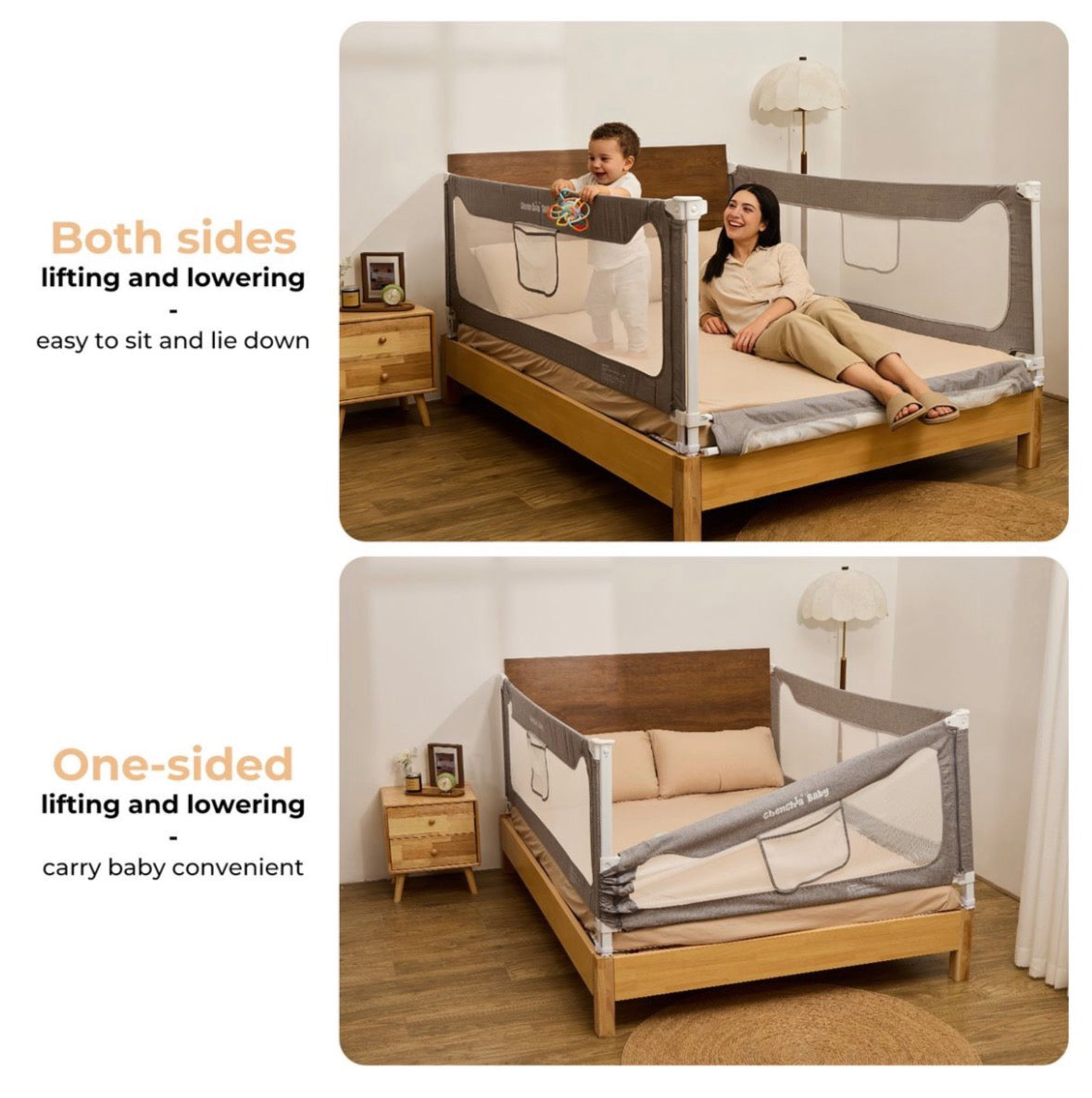 Baby Safety Bed Rails