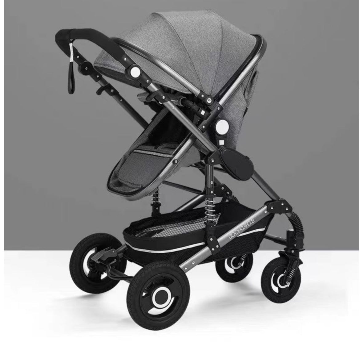 Multi-functional Baby Pram Stroller Foldable Pram with Car Seat Bassinet