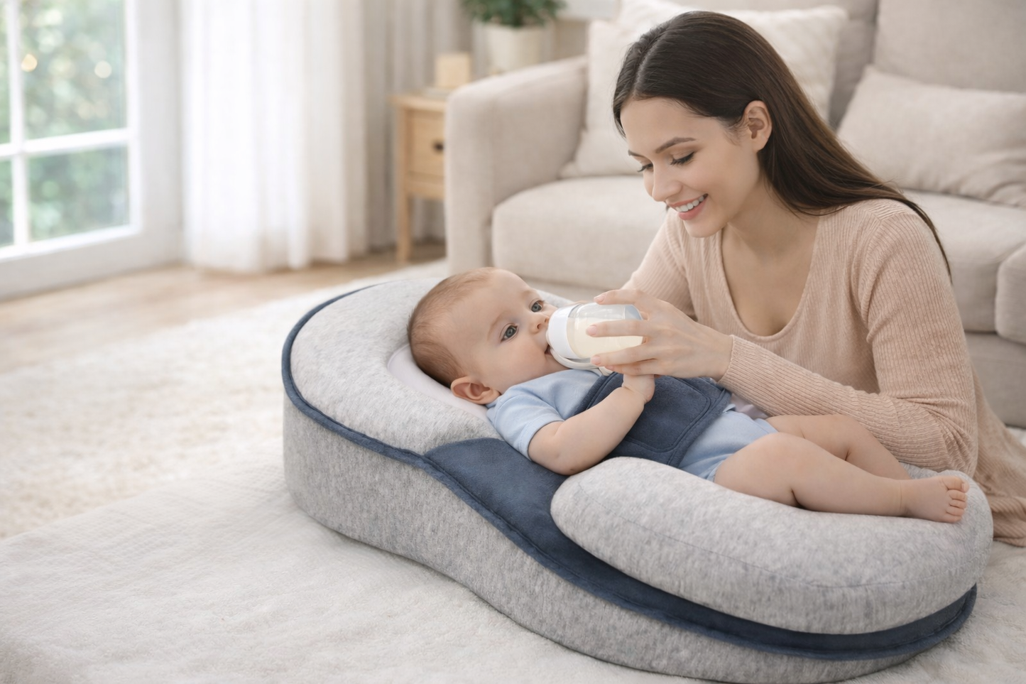 Newborn Breathable Pillow Sleep Positioning Pad