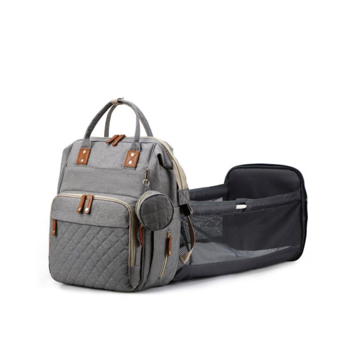 Nappy Bag with Bassinet Changing Station