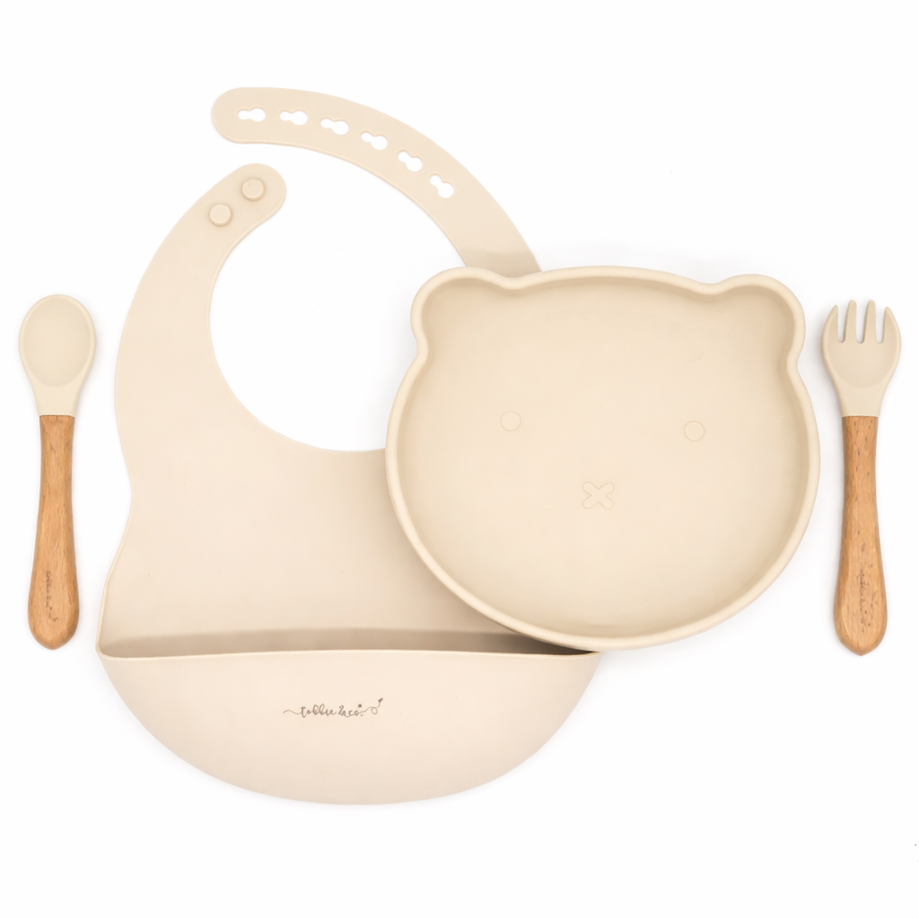 Personalised Silicone Feeding Set