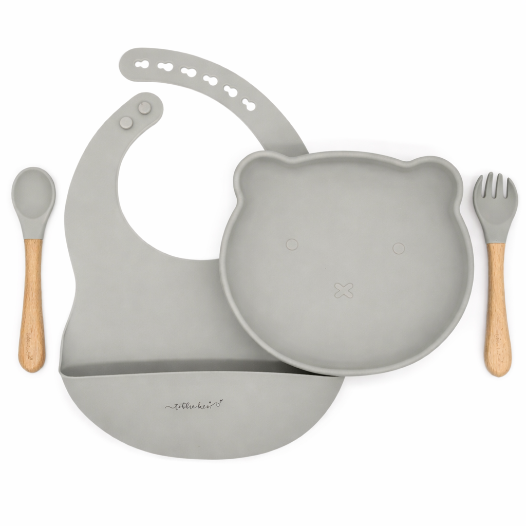 Personalised Silicone Feeding Set