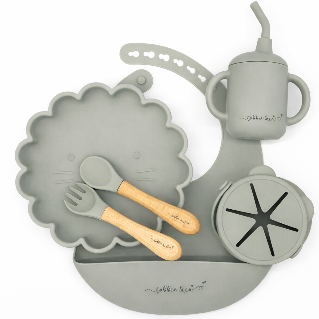 Personalised Silicone Feeding Set
