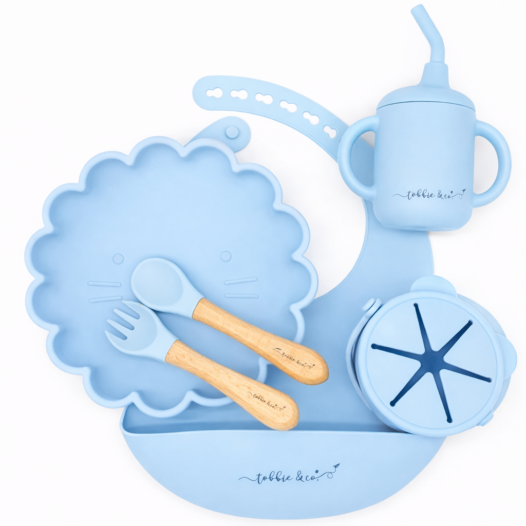 Personalised Silicone Feeding Set