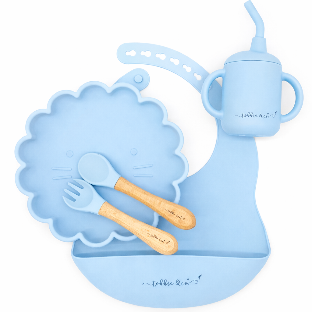 Personalised Silicone Feeding Set