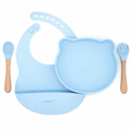 Personalised Silicone Feeding Set