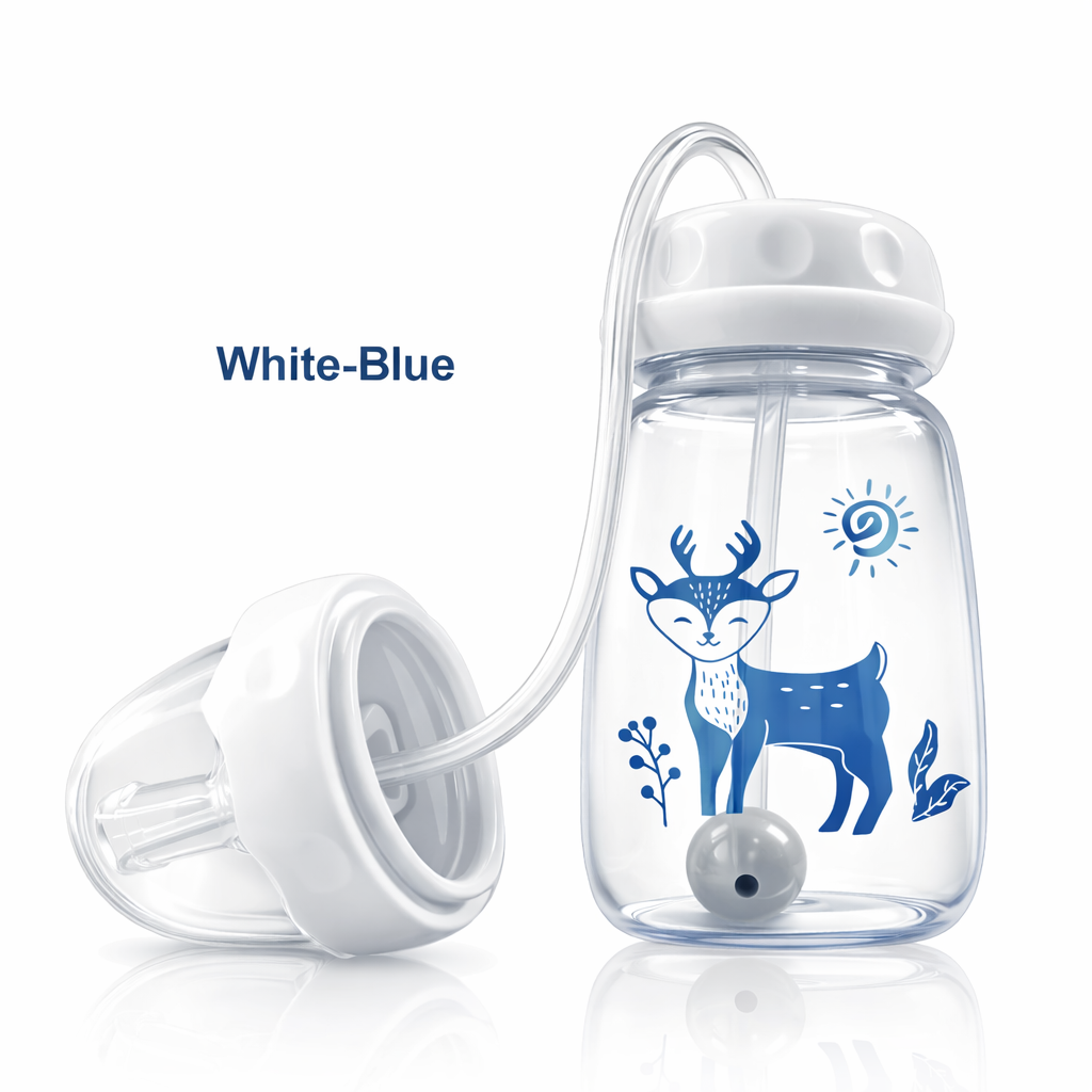 Hands free baby bottle