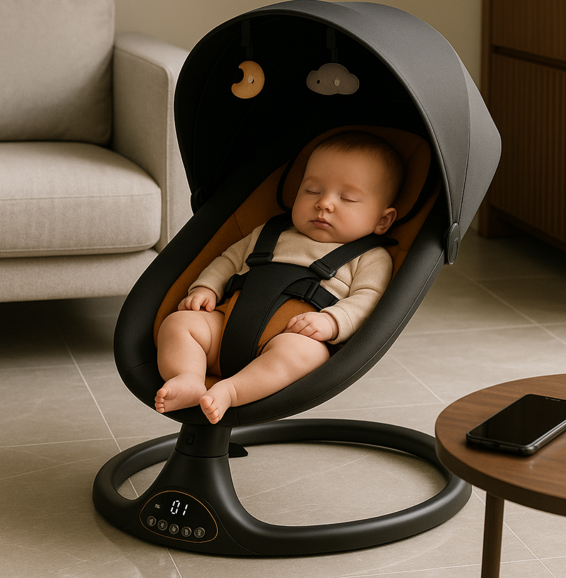 Electric Baby Rocker Cradle