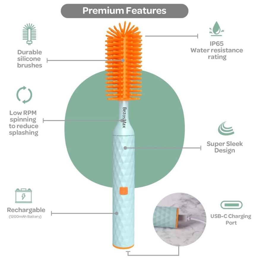 Electric Bottle Brush Cleaner